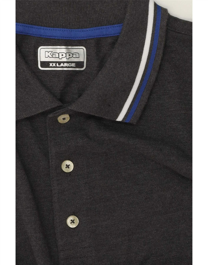 Kappa muška polo majica 2XL na sive pruge