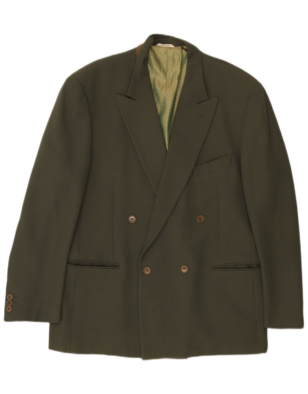 Mille Miglia Muška jakna s dvostrukim kopčanjem UK 40 Large Green