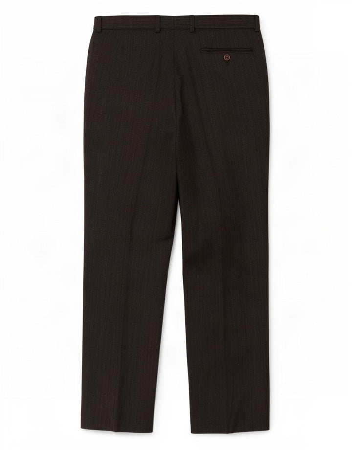 Marks & Spencer muške ravne chino hlače W34 L31 sivi poliester