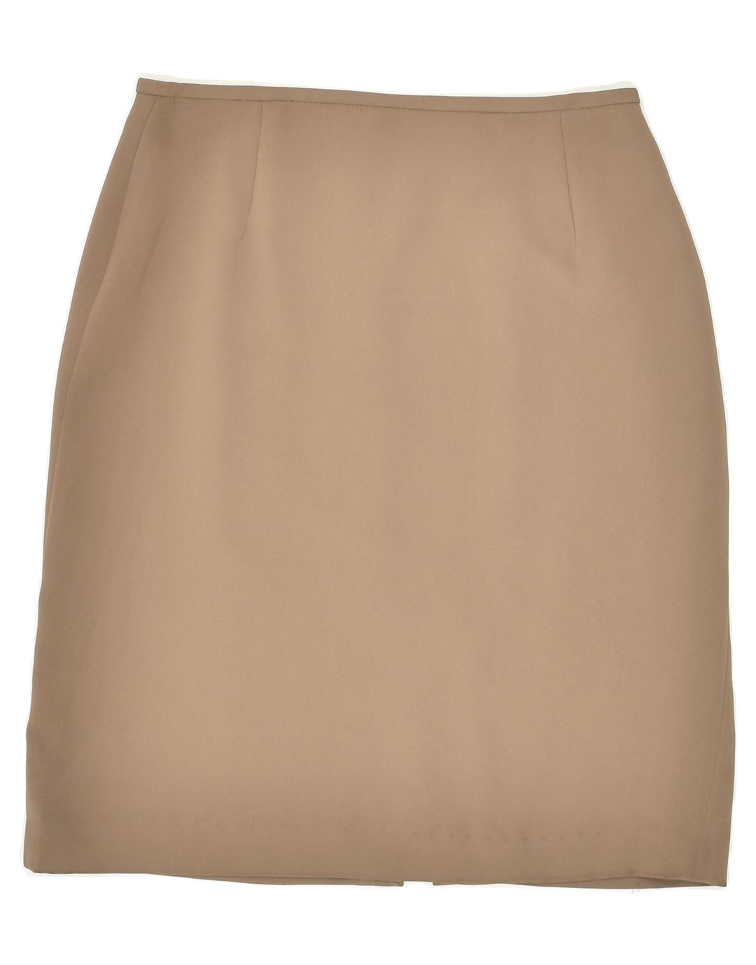 VINTAGE Womens Pencil Skirt UK 8 Small W26 Grey Polyester Vintage Vintage and Second-Hand Vintage from Messina Hembry 