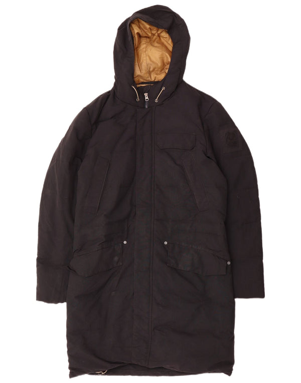 Murphy & Nye Mens Sailmakers Hooded Padded Coat UK 36 Small Black
