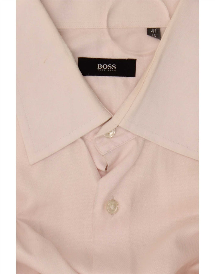 Hugo Boss muška svečana košulja veličina 41 16 velika ružičasta