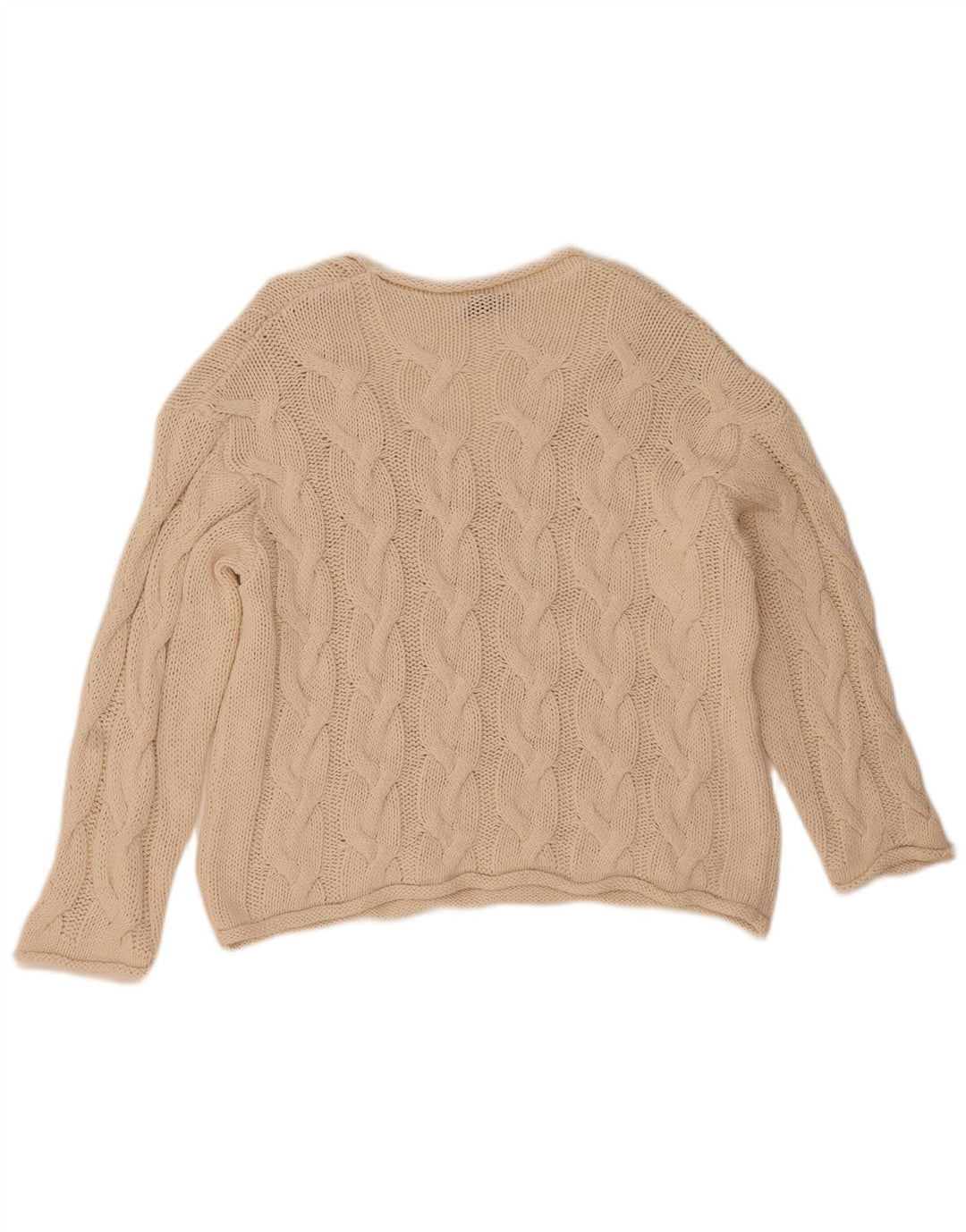 Zara ženski pulover s V-izrezom UK 10 Small Off White