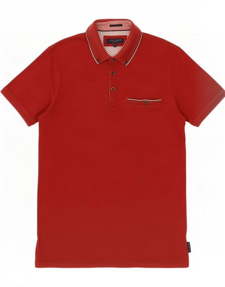 Muška polo majica Ted Baker, veličina 3 srednje crvena