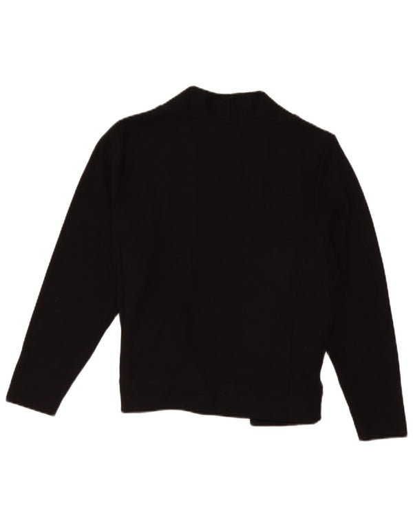 Marks & Spencer Ženski mali otvoreni kardigan pulover UK 18 XL crna viskoza