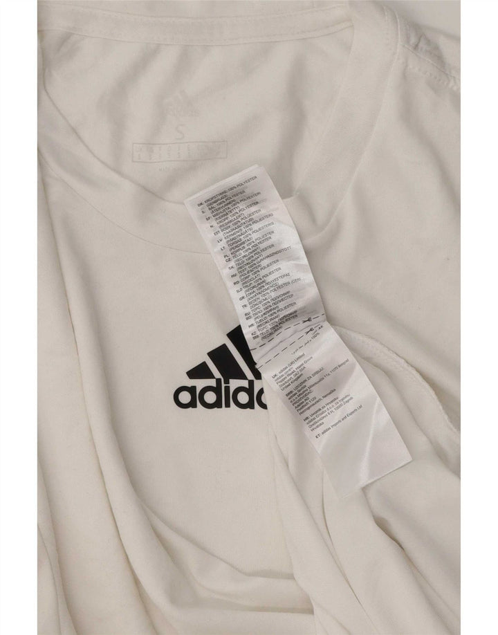 Adidas muška Aeroready majica kratkih rukava Mali bijeli poliester