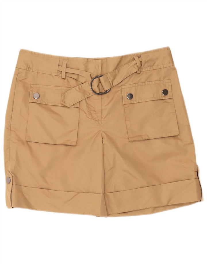 Ženske kargo kratke hlače Massimo Dutti EU 40 srednje W30 bež poliester