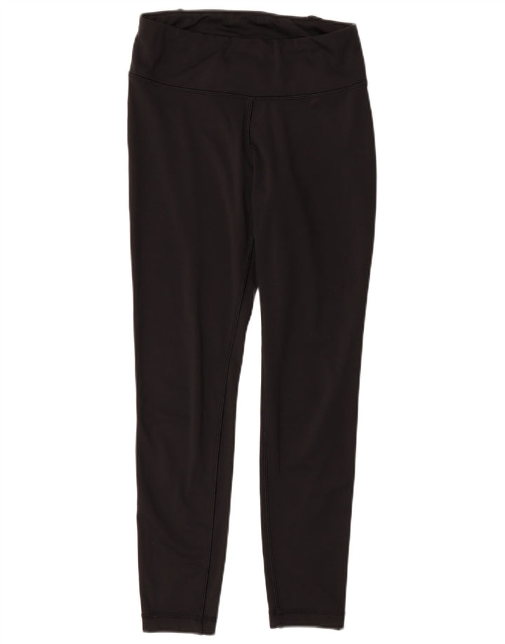 Reebok ženske tajice UK 8 male crne poliesterske