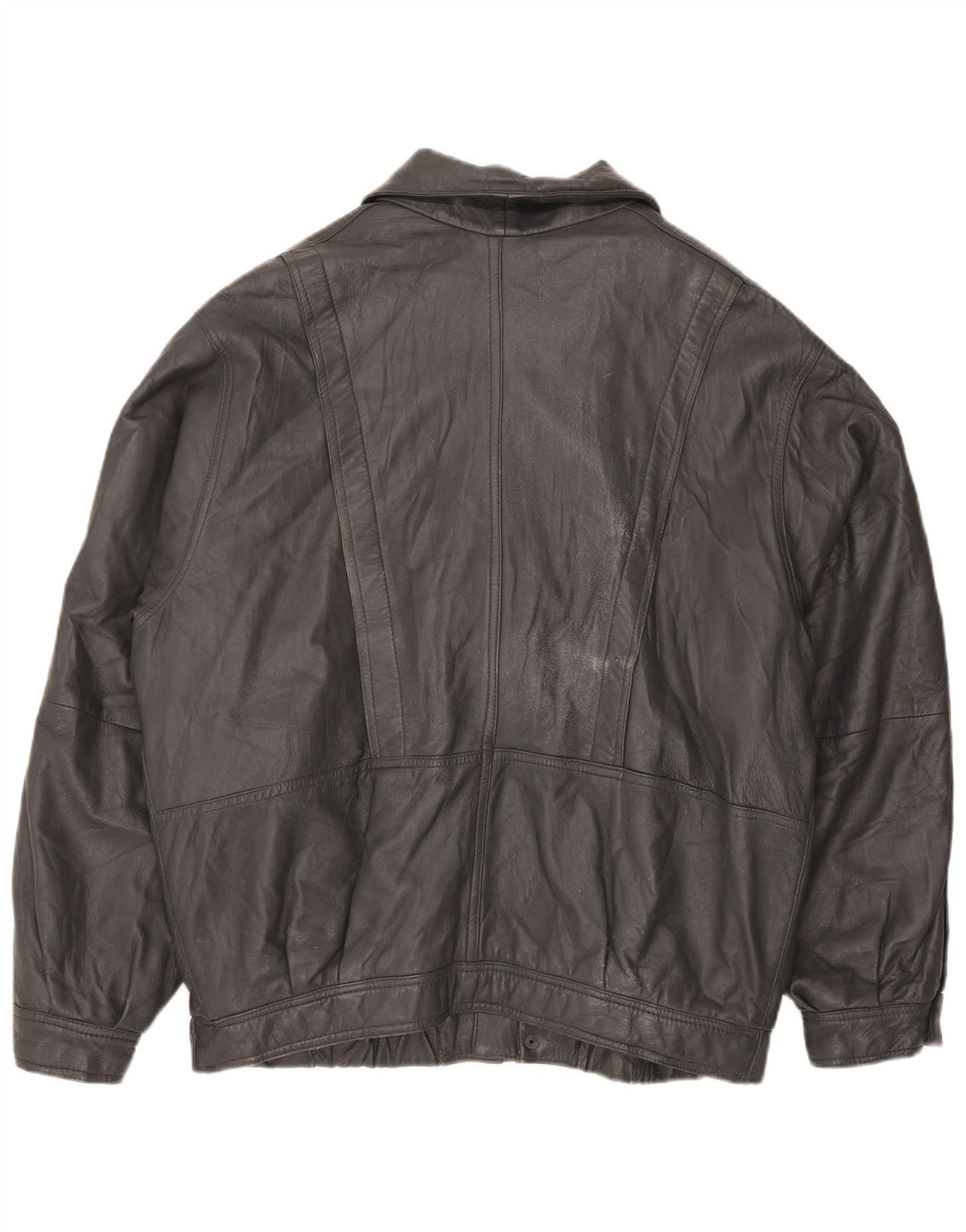 Vintage muška kožna jakna IT 56 3XL crna