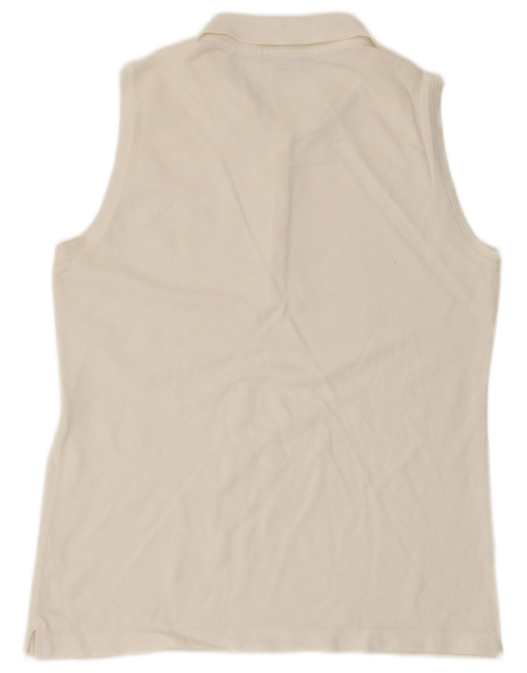 Lacoste ženska polo majica bez rukava, velika bijela veličina 42