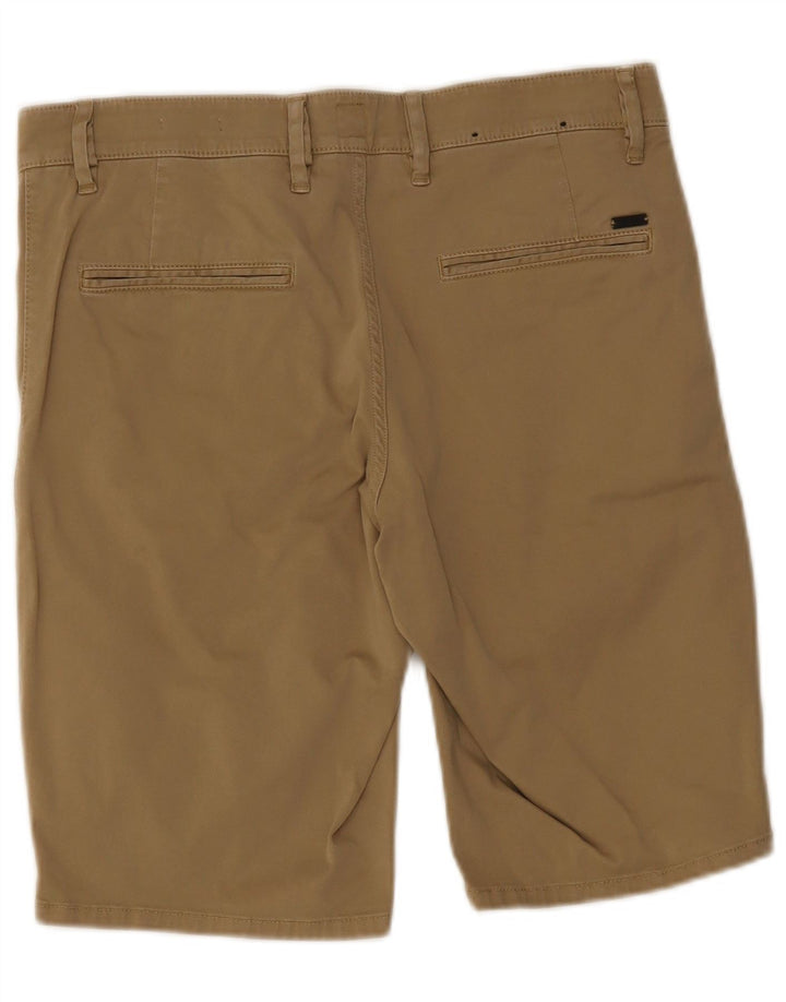 Hugo Boss muške chino kratke hlače W32 srednje smeđi pamuk