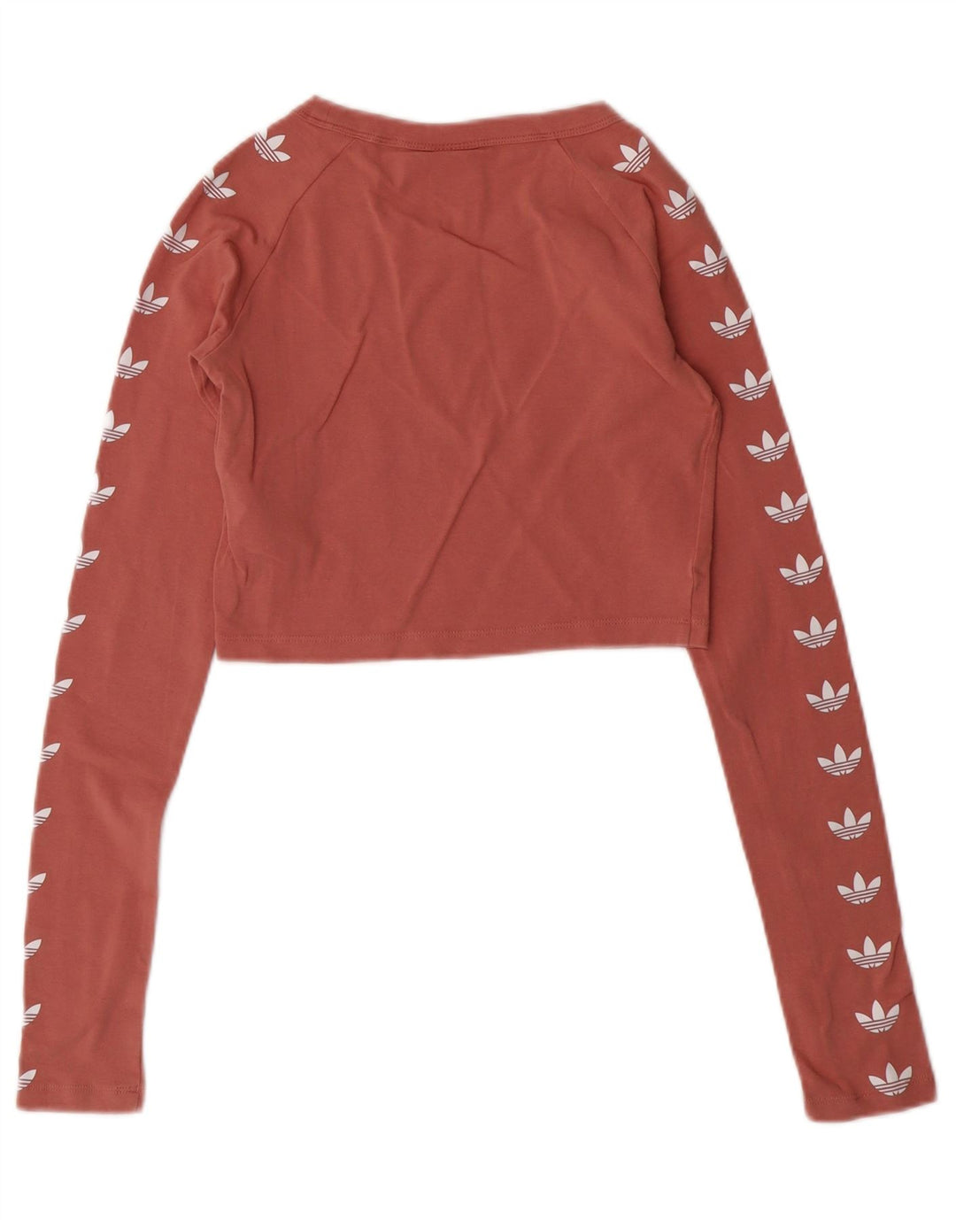 ADIDAS ženska majica s kratkim rukavima dugih rukava UK 6 XS, ružičasti pamuk