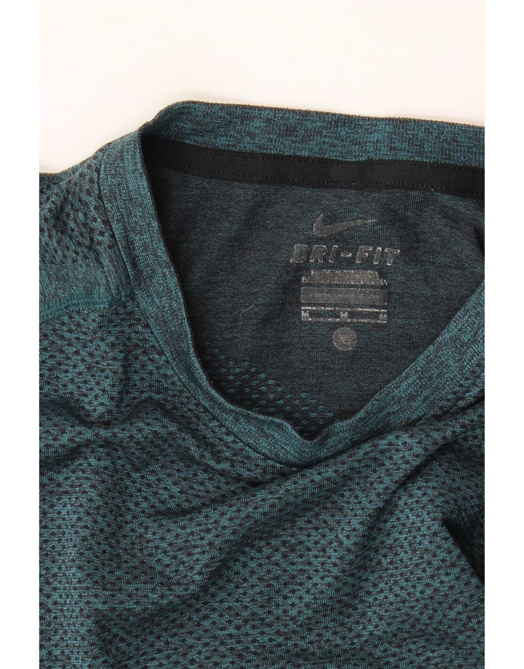 Nike Dri Fit majica kratkih rukava srednje tamnoplava s pjegama