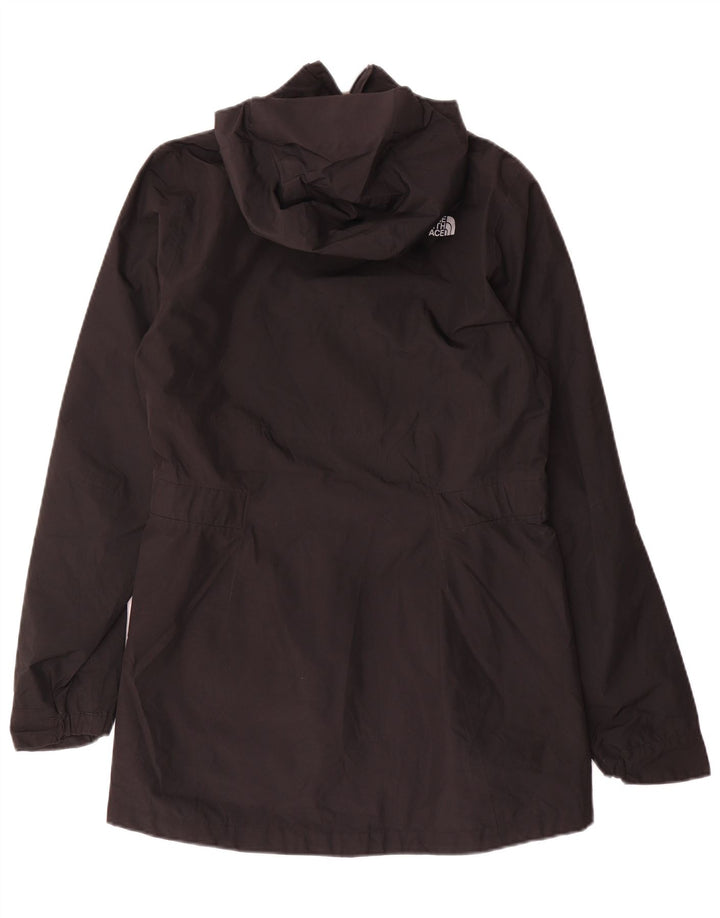 The North Face ženska kišna jakna s kapuljačom UK 14 srednji crni poliester