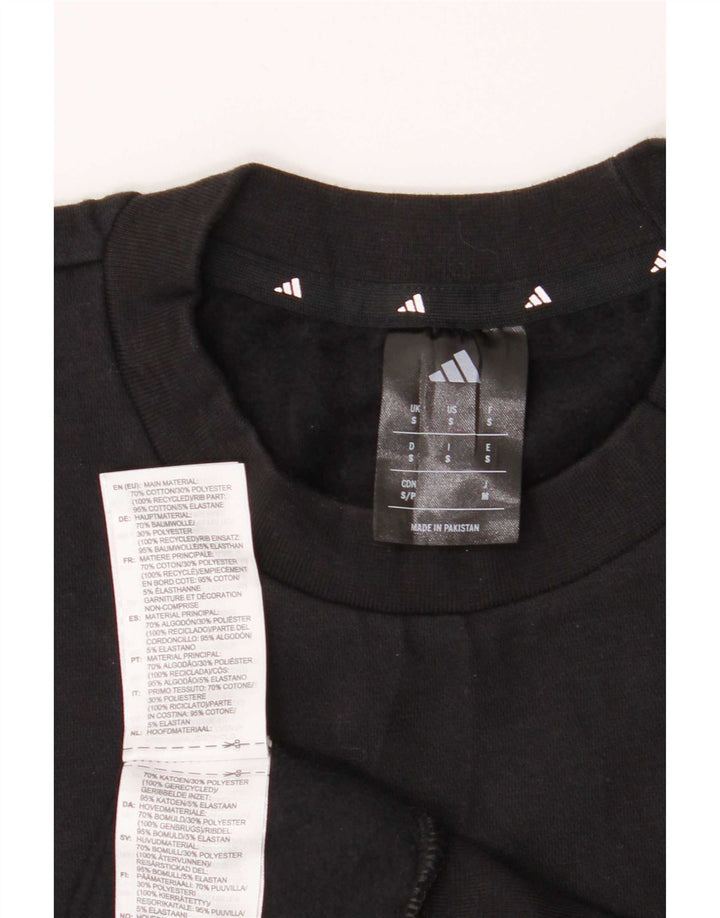 Adidas muški džemperi mali crni pamuk
