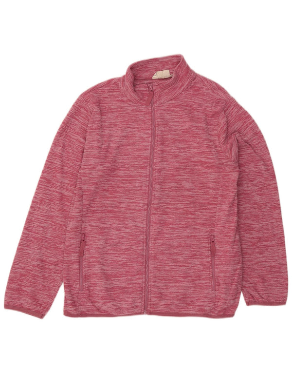Mountain Warehouse Ženska jakna od flisa UK 18 XL Ružičasti flekasti poliester