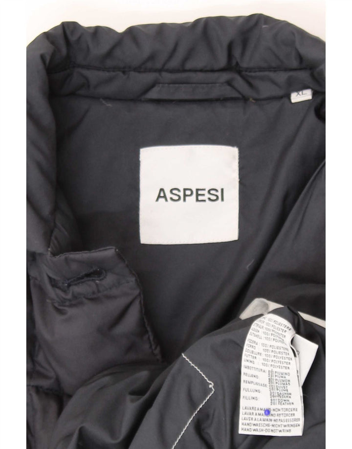 Aspesi ženska podstavljena jakna UK 18 XL tamnoplava