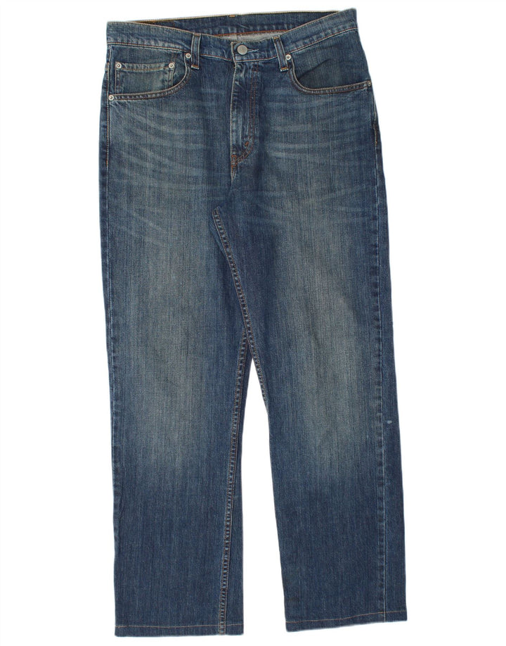 Levi's muške 752 ravne traperice W34 L29 plavi pamuk