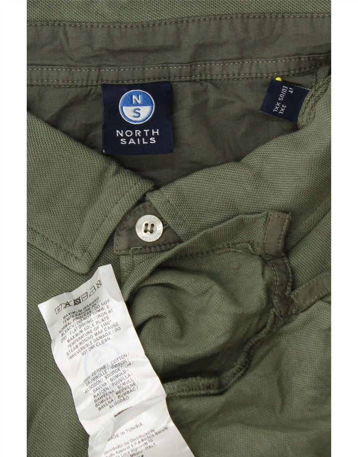 North Sails muška polo majica 2XL zeleni pamuk