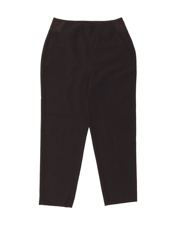 ATHLETA Womens Tapered Cropped Trousers US 8 Medium W30 L27 Black Vintage Athleta and Second-Hand Athleta from Messina Hembry 
