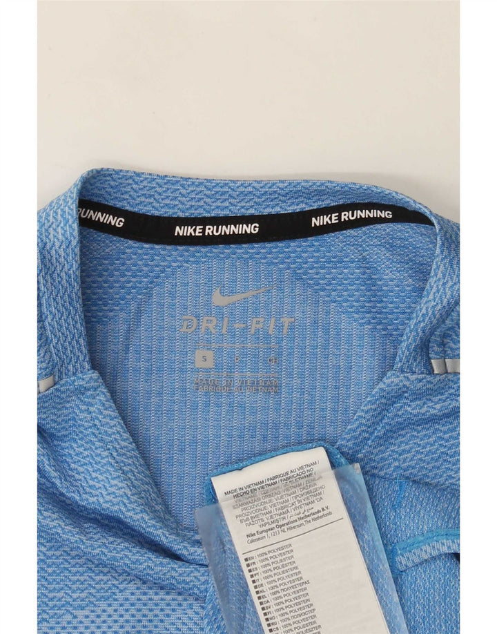 Nike Dri Fit majica kratkih rukava Mali plavi flekasti poliester