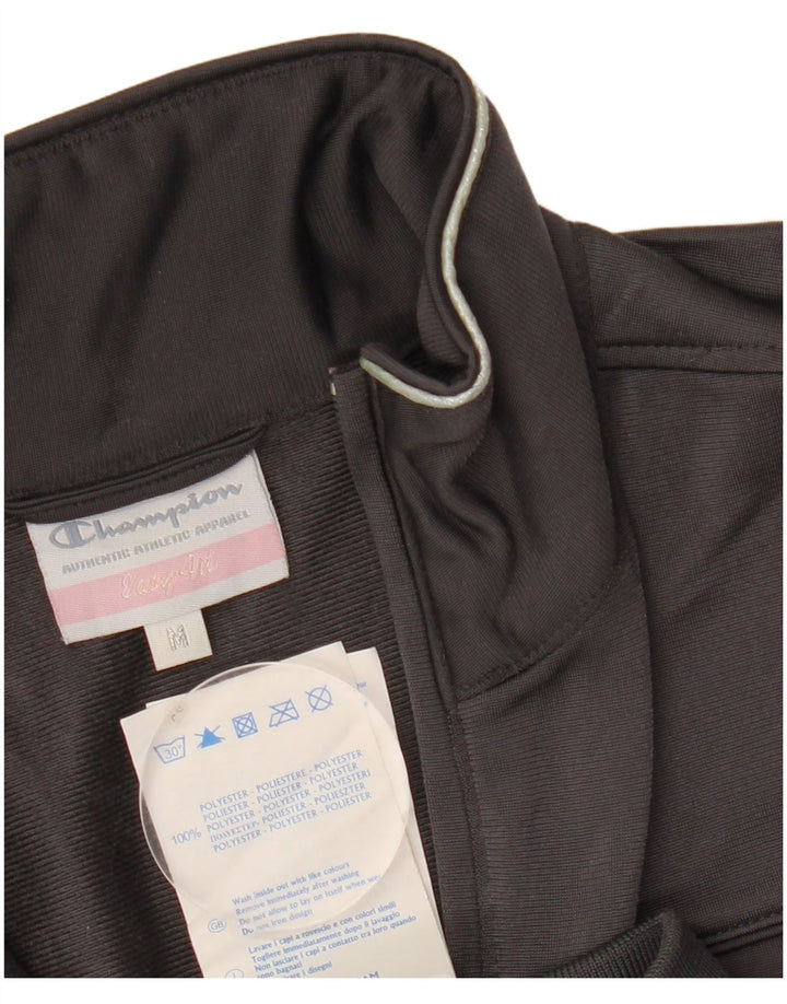 CHAMPION Ženska gornja jakna trenirke UK 14 srednje sivi poliester