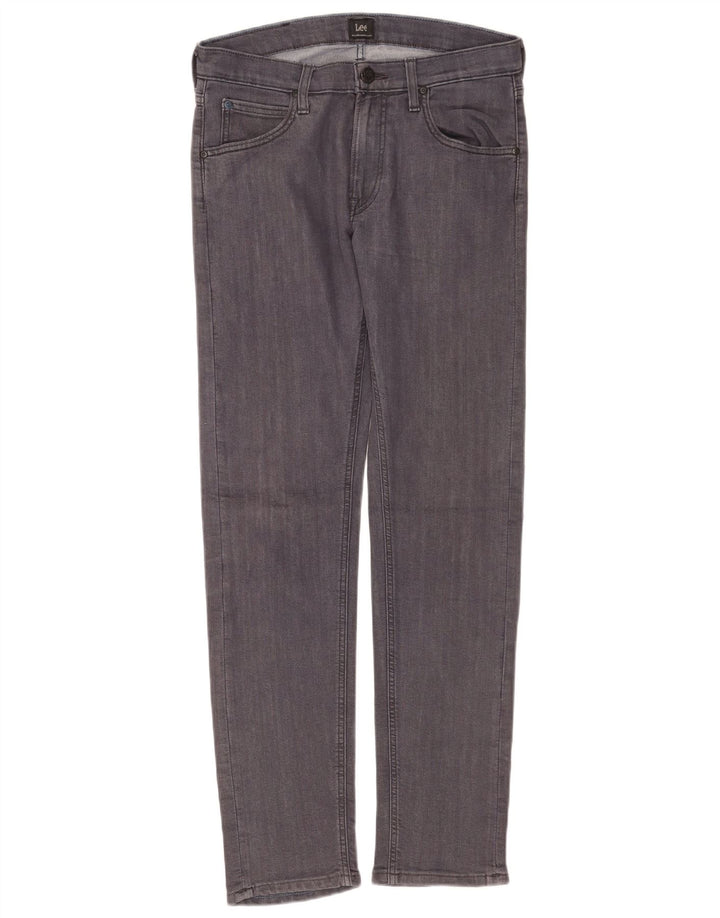 Lee ženske Daren Zip Fly Slim traperice W30 L32 Sivi pamuk