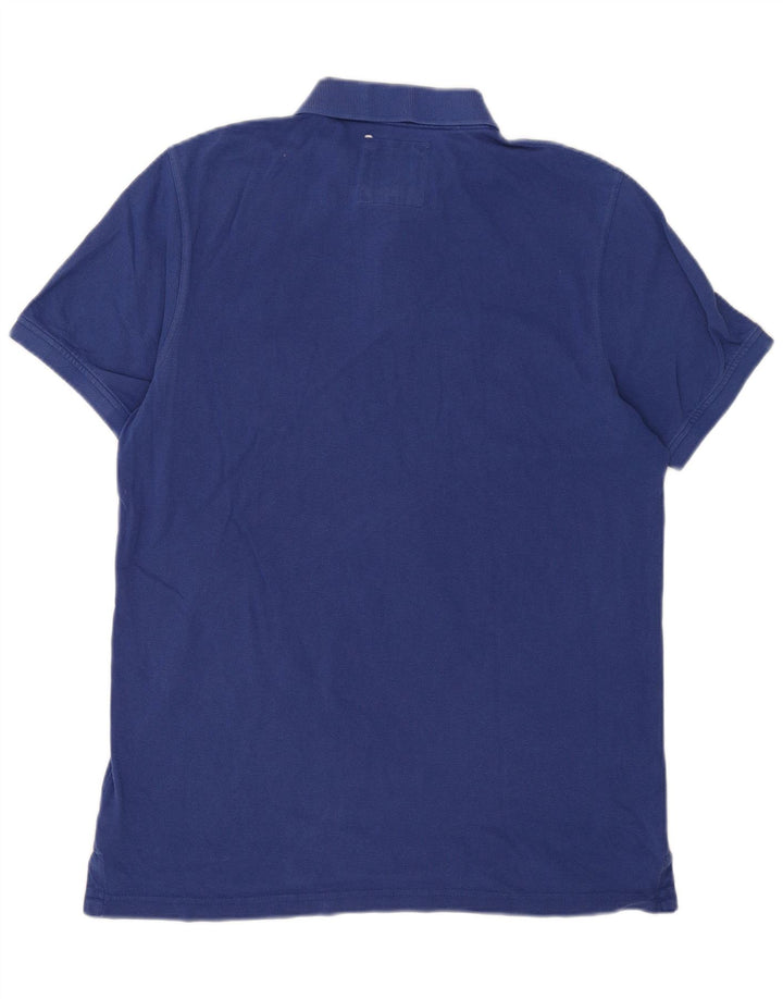 Crew Clothing Muška polo majica Large Blue Pamuk