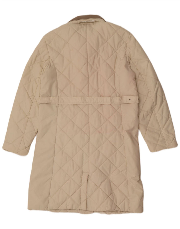 Slam ženski prošiveni kaput UK 16 Large Off White Colourblock
