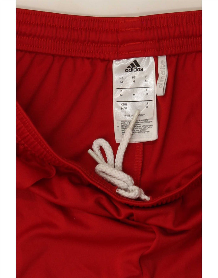 Adidas muške Climalite sportske kratke hlače srednje crvene boje od poliestera