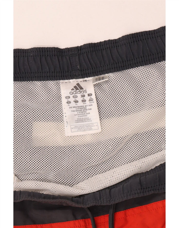 Adidas muške kratke kupaće hlače XL sivi poliester u boji