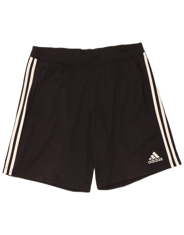 Adidas muške sportske kratke hlače Climacool veliki crni poliester u boji