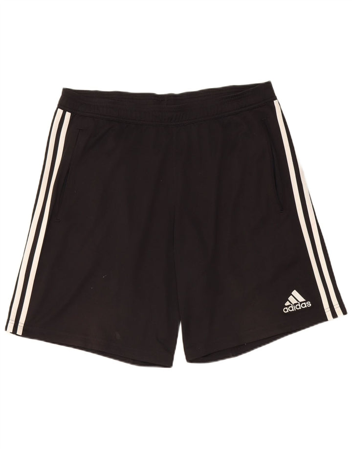 Adidas muške sportske kratke hlače Climacool veliki crni poliester u boji