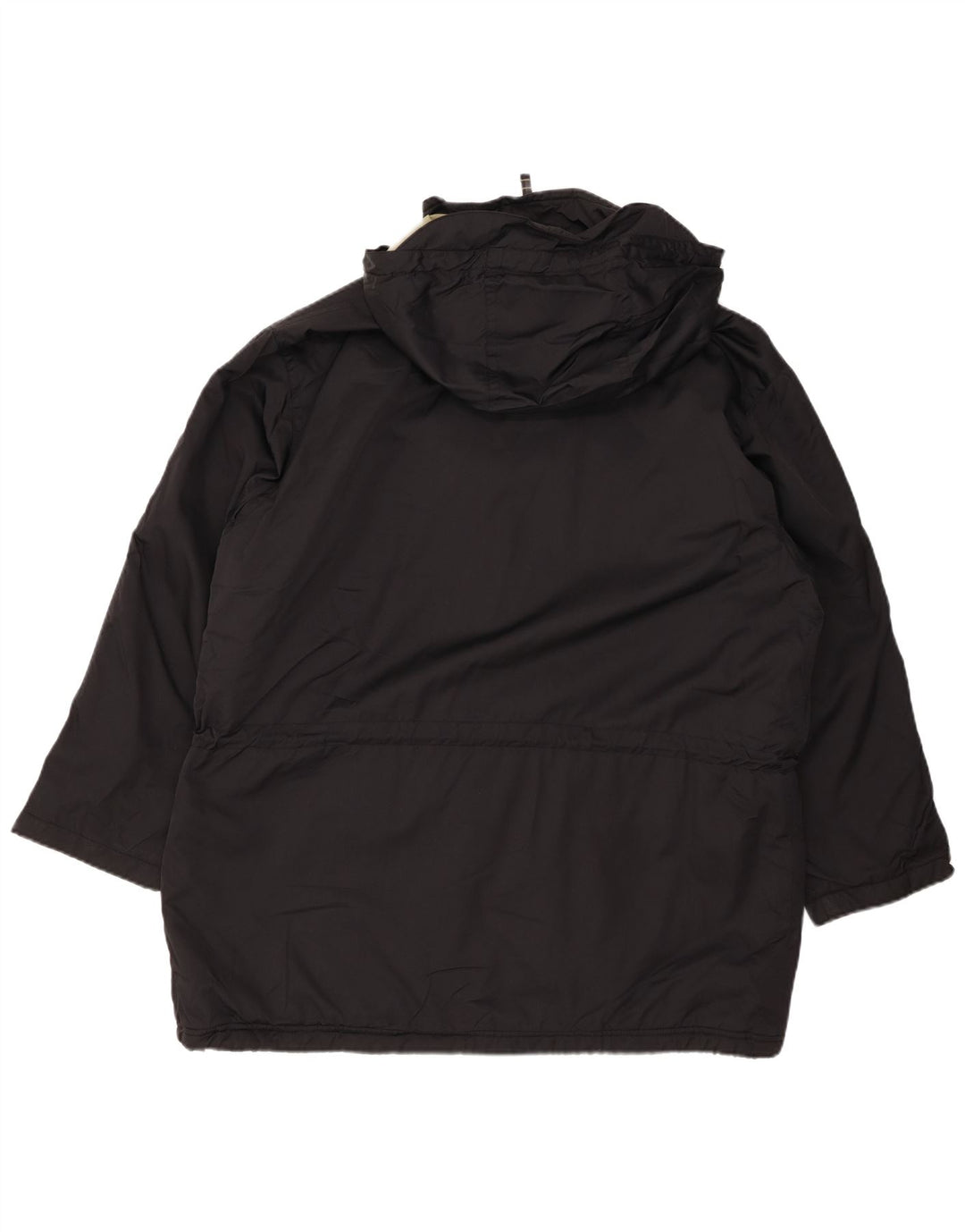 EDDIE BAUER Ženska velika vjetrovka s kapuljačom UK 16 Velika crna