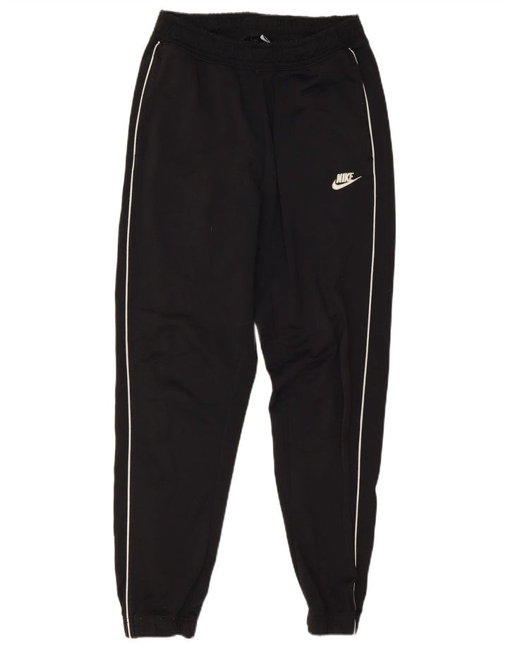 Nike muške trenirke, srednje hlače, crni poliester
