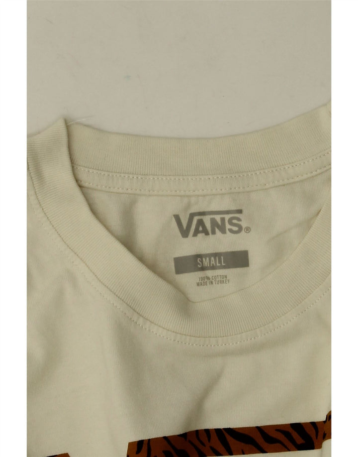 Vans muška majica dugih rukava s grafikama, mala pamučna boja