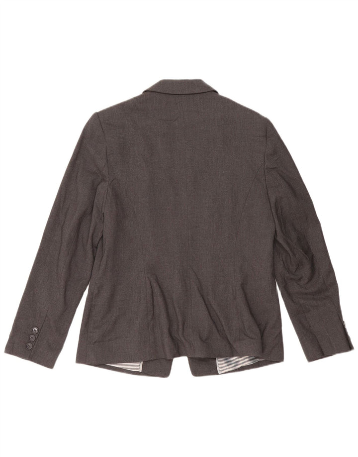 Marks & Spencer ženski sako s jednim gumbom UK 14 Large Grey Flecked