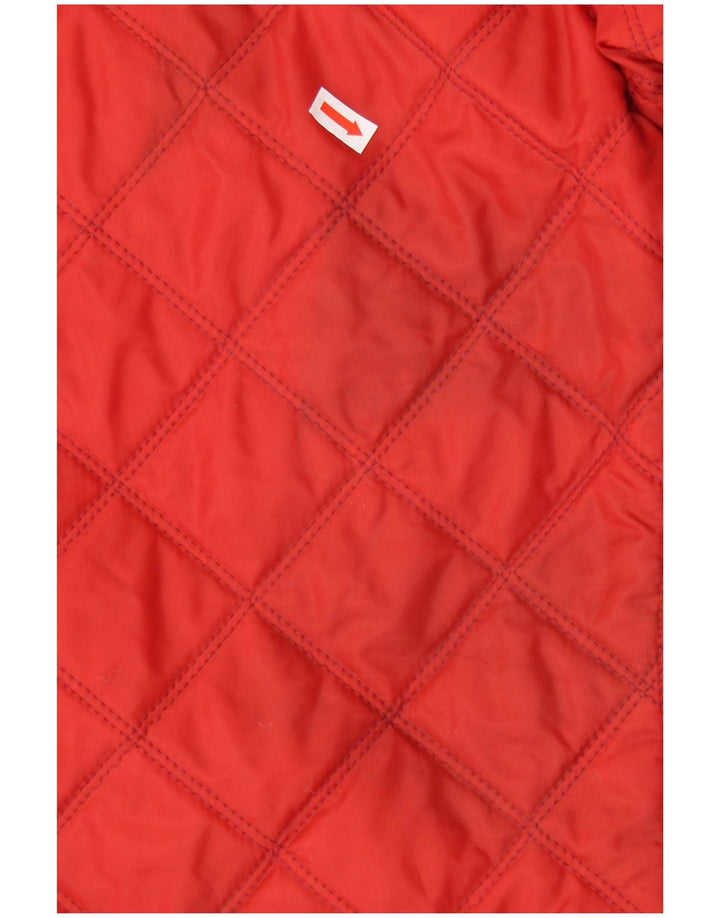 Marina Yachting muška prošivena jakna IT 48 srednje crvene boje od poliamida