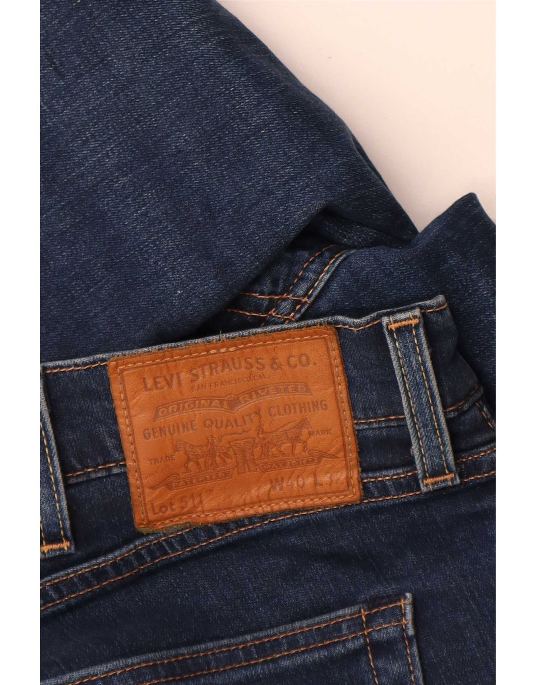 Levi's muške 511 uske traperice W40 L32 plavi pamuk