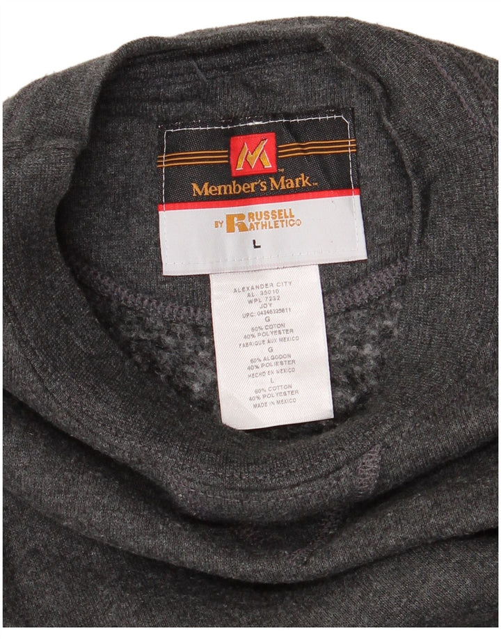 RUSSELL ATHLETIC Muška majica s kratkim rukavima Veliki sivi pamuk