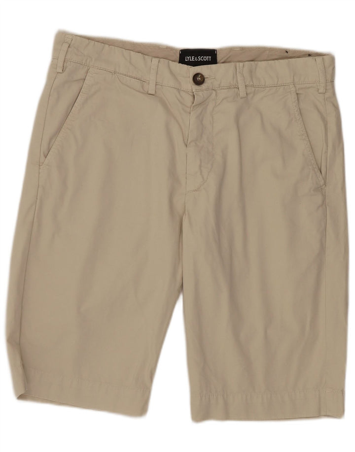 Lyle & Scott muške chino kratke hlače W31 srednje bež boje