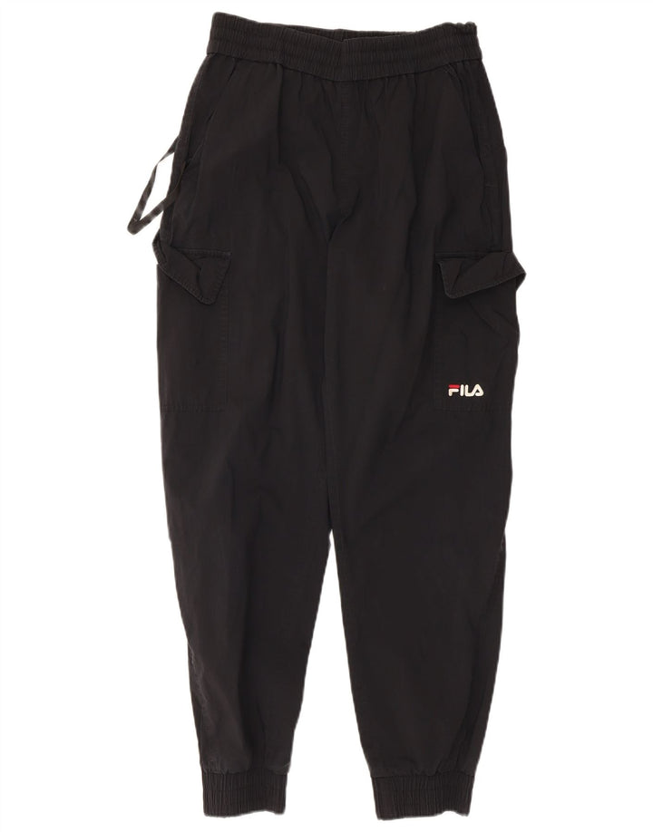 Fila Muška kargo trenirka Hlače Joggers Srednji crni pamuk