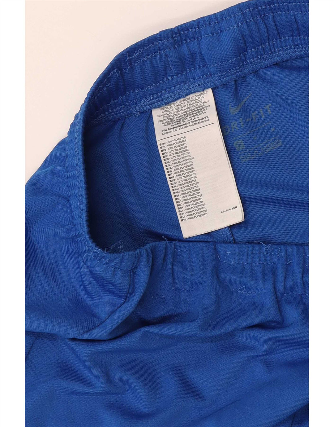 Nike Dri Fit sportske kratke hlače srednje plave boje od poliestera