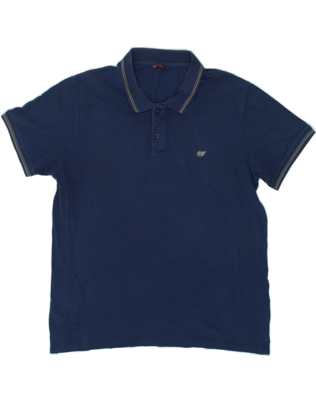 CARRERA Mens Polo Shirt 2XL Navy Blue Cotton Vintage Carrera and Second-Hand Carrera from Messina Hembry 
