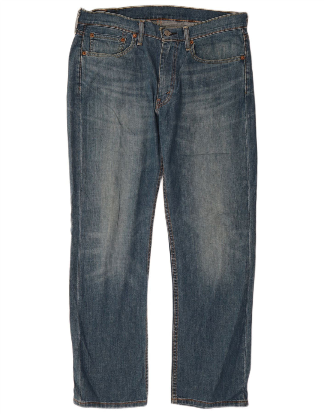 Levi's muške 514 ravne traperice W32 L30 plavi pamuk