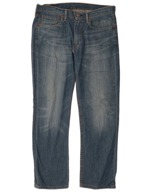 Levi's muške 514 ravne traperice W32 L30 plavi pamuk