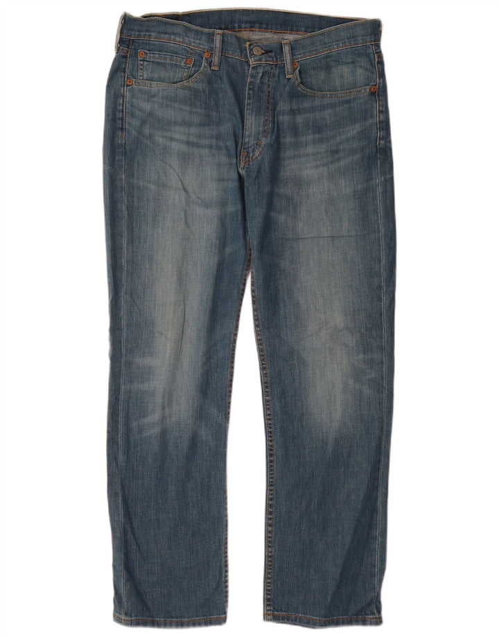 Levi's muške 514 ravne traperice W32 L30 plavi pamuk