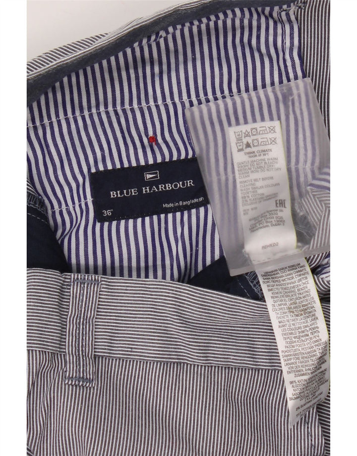Marks & Spencer Mens Blue Harbor Chino kratke hlače W36 velike tamnoplave