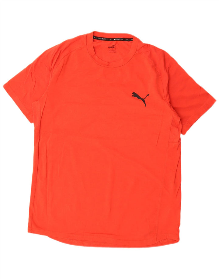 Puma muška majica kratkih rukava velika crvena pamuk