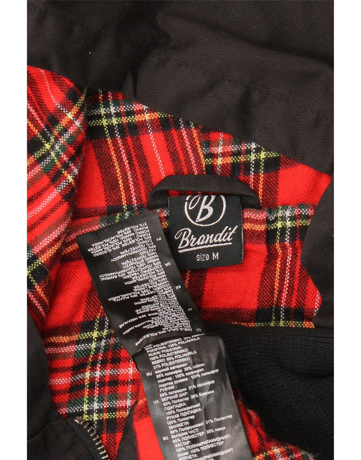 BRANDIT muška bomber jakna s kapuljačom UK 38 srednji crni poliester